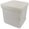 Domoletti Matthew A1cc5 Puffs, baltos spalvos, 38cm x 38cm x 38cm