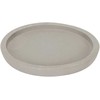 Gėlių vazono lėkštelė Domoletti PT.6700.032.PC, pilka, 32 cm