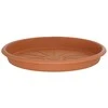 Puķu poda šķīvis Domoletti STTE0015-100, brūna krās., 15 cm