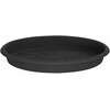 Puķu poda šķīvis Domoletti STTE0015-120, pelēka krās., 15 cm