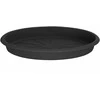 Puķu poda šķīvis Domoletti STTE0024-120, pelēka krās., 24 cm