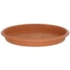 Puķu poda šķīvis Domoletti STTE0028-100, brūna krās., 28 cm