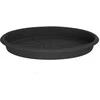 Puķu poda šķīvis Domoletti STTE0028-120, pelēka krās., 28 cm