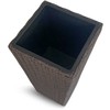 Gėlių vazonas Domoletti 53000011099, plastikas, rudas