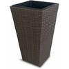 Gėlių vazonas Domoletti 53000011099, plastikas, rudas