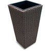 Gėlių vazonas Domoletti 53000011099, plastikas, rudas