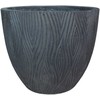 Gėlių vazonas Domoletti RP16-023, keramika/cementas, antracito spalva