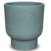 Gėlių vazonas Domoletti RP18-134, keramika/cementas, žalias