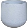 Gėlių vazonas Domoletti RP18-218, keramika/cementas, baltas