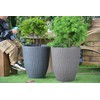 Domoletti Greenship SPW FLOWER POT D29 S-12DH29 CHOCOLATE