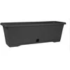 Puķu pods Domoletti TBTISB60-120, plastmasa, 60 cm x 17 cm, pelēka krās.