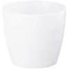Gėlių vazonas Lamela Magnolia 752-05, plastikinis, baltas