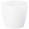 Gėlių vazonas Lamela Magnolia 753-05, plastikinis, baltas
