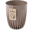 Lamela Doniczka su wkładem plastikowa latte 30 cm Mira Eko*