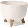 Jetworld Gėlių vazonas Lamela Roma 960-74, plastikinis, kreminės spalvos