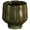 Lumarko CERAMIC POT CATHY D16 H14.5CM Žalias