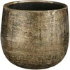 Lumarko CERAMIC POT MARCUS D18 H16 BRONZE METAL