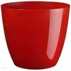 Gėlių vazonas Plastkon Ella 4111487086, plastikinis, raudonos spalvos.
