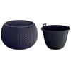 Prosperplast Gėlių vazonas, antracito spalvos, DKSP370-S433