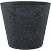 Greenship FLOWER POT 242/30 JUODA-GRANIT D30