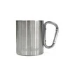 Puodelis Outliner. Plienas. 0,3 l. Sidabrinis
