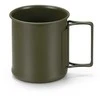 Puodelis Outliner. Plieninis. 0,3 l. Žalias