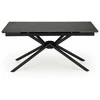 Halmar Dining table extendable Vitorino. juodas. 160 - 220x90x75 cm