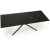 Halmar Dining table extendable Vitorino. juodas. 160 - 220x90x75 cm