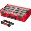 Q-Brick QBRICK ONE smulkmenų dėtuvė 2XL 2.0 Raudonas + adapteris (2 vnt.)