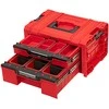 Q-Brick Įrankių dėžė Qbrick SKRQPROD2E2CCZEPG011 su 2 stalčiais