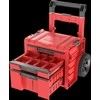 Q-Brick Įrankių dėžė Qbrick System PRO Cart 2.0 Plus Ultra HD Custom, raudonos spalvos, stalčių skaičius: 3