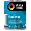 Radiatoriaus spalva, įvairi Pentacolor Radiatorius, baltas, 1 l