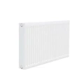 Radiatorius Sanica 11PK 501-55115012, 120 cm x 50 cm, šoninis pajungimas, 903,60 W, baltos spalvos.