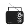 Radijo imtuvas Muse M-051R, juodos spalvos.
