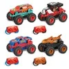 Rc visureigis Mattel Hot Wheels Monster Truck 13-63683, įvairių spalvų/,spalva/dizainas parenkami atsitiktine tvarka,
