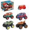 Rc visureigis Mattel Hot Wheels Monster Truck 13-63683, įvairių spalvų/,spalva/dizainas parenkami atsitiktine tvarka,