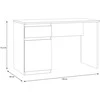 Domoletti DESK Baltas 60X120X75.3