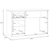 Domoletti DESK BROWN 60X120X75.3