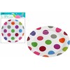 LGP apvalios popierinės lėkštės, rožiniai taškai, 23 cm / 6 vnt., 24 x 2 x 30, 12184, RAVI Decor