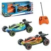 Rc automobilis Mattel Hot Wheels Micro Buggy 13-63446, 1:28, juoda sp./žalia sp./oranžinė sp.