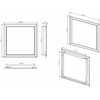 Haushalt Revizinės durelės RD-250x250