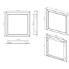 Haushalt Revizinės durelės RD-200x200