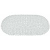 RIDDER Vonios kilimėlis Stone 36x70cm, 100% PVC, skaidrus