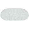 RIDDER Vonios kilimėlis Stone 36x70cm, 100% PVC, skaidrus
