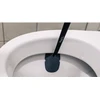 RIDDER WC birstes kompl. pie sienas stiprināms Magic Maja, juodas