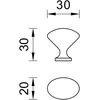 Rankenėlė DOMOLETTI JH2122 BSN, nikelio, 1 vnt.