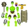 Rotaļlietu figūriņa Marvel Mixmashers Avengers F9266, ,krāsa/dizains tiek izvēlēts nejauši,