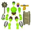 Rotaļlietu figūriņa Marvel Mixmashers Avengers F9266, ,krāsa/dizains tiek izvēlēts nejauši,