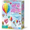 Žaislinis dažymo rinkinys, karuselė 4M KidzMaker Paint Your Own Hot Air Balloons, įvairių spalvų
