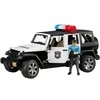 Žaislinė policijos mašina Bruder 2526, 1:16, juoda sp.
